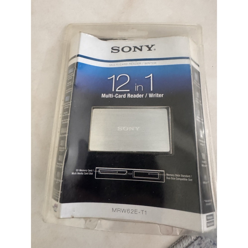 Sony 12 In 1 Multi-card Reader/writer MRW62E-T1 - New In Package